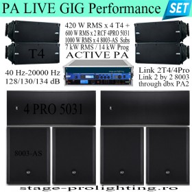 PA Activ LIVE Performance GIG SET